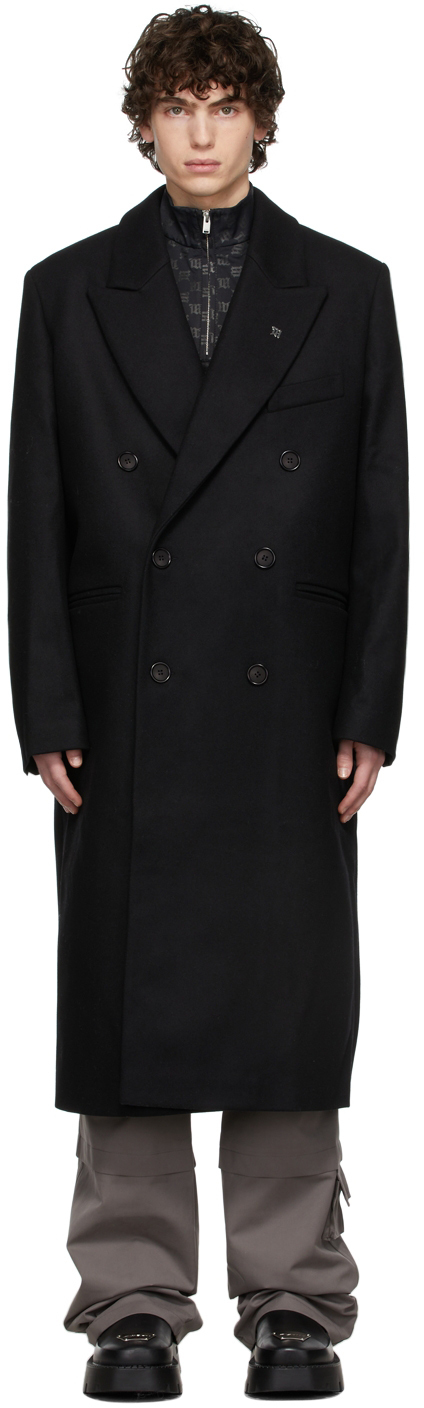 MISBHV Black Wool 90's NY Coat MISBHV