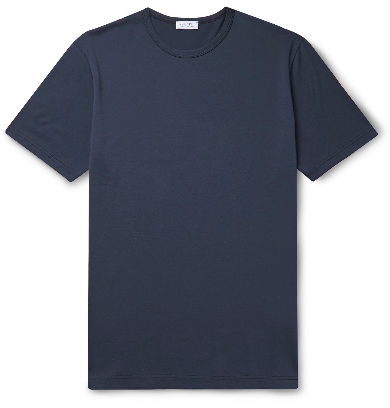 Sunspel - Cotton-Jersey T-Shirt - Blue Sunspel