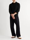 Allude - Virgin Wool and Cashmere-Blend Hoodie - Black