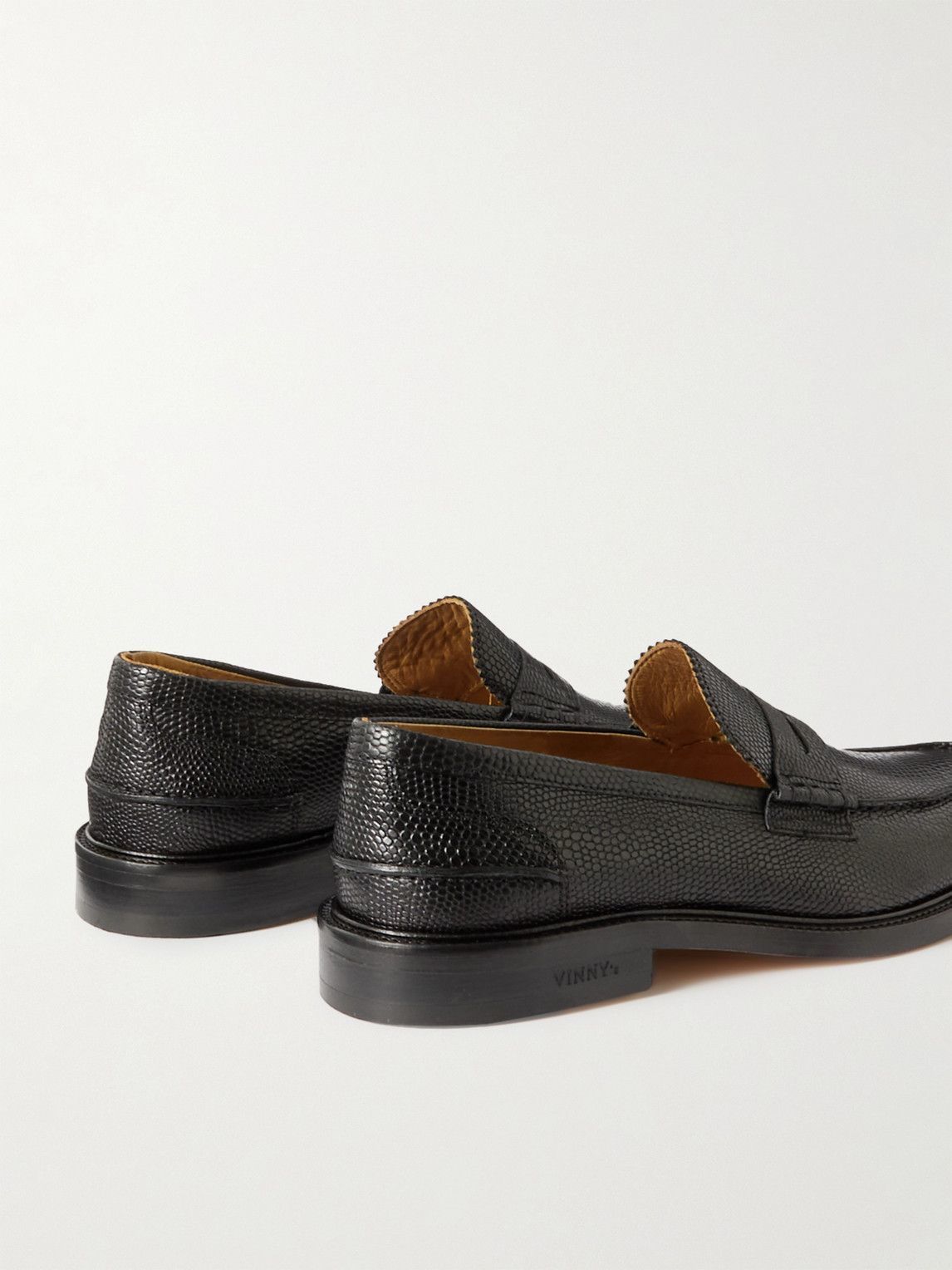 VINNY'S(ヴィニーズ) 「kilty」leather loafers-