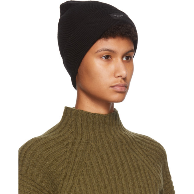 rag and bone black beanie