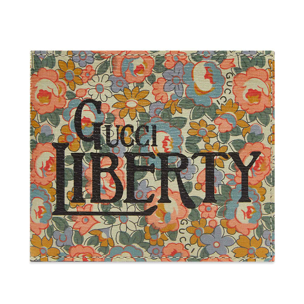 Gucci Liberty Print Billfold Wallet Gucci