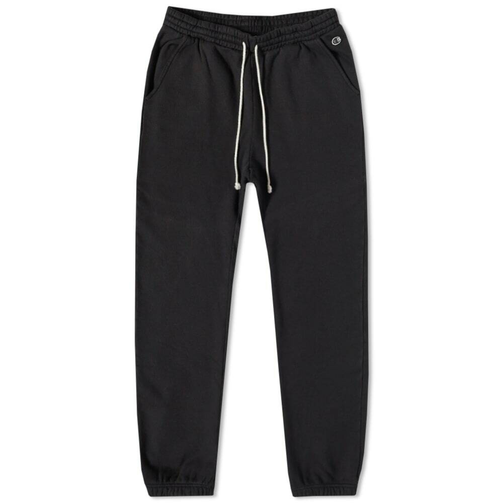 Champion Men's Premium Elastic Pants in Black Champion