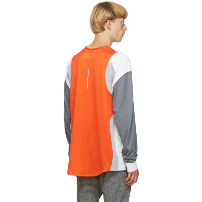 Nike Grey Dri-FIT ISPA Long Sleeve T-Shirt Nike