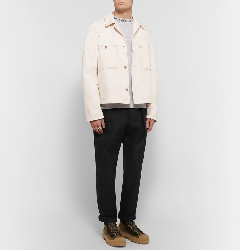 Acne Studios - Unre Denim Chore Jacket - Men - Ecru Acne Studios