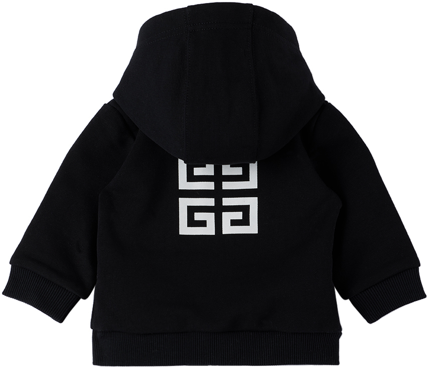 Givenchy Baby Black Printed Hoodie Givenchy