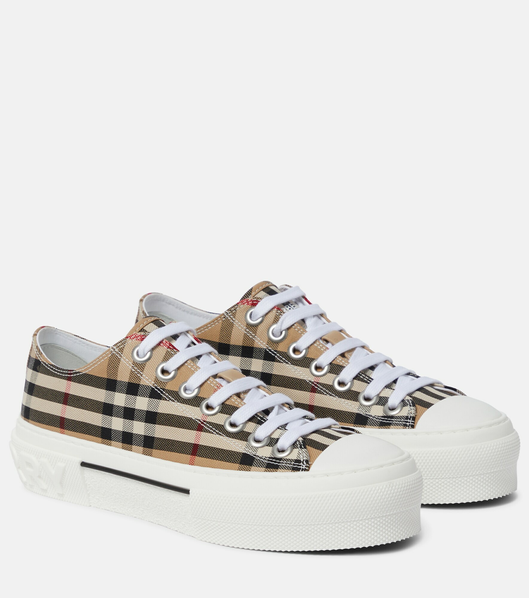 Burberry - Vintage Check canvas sneakers Burberry