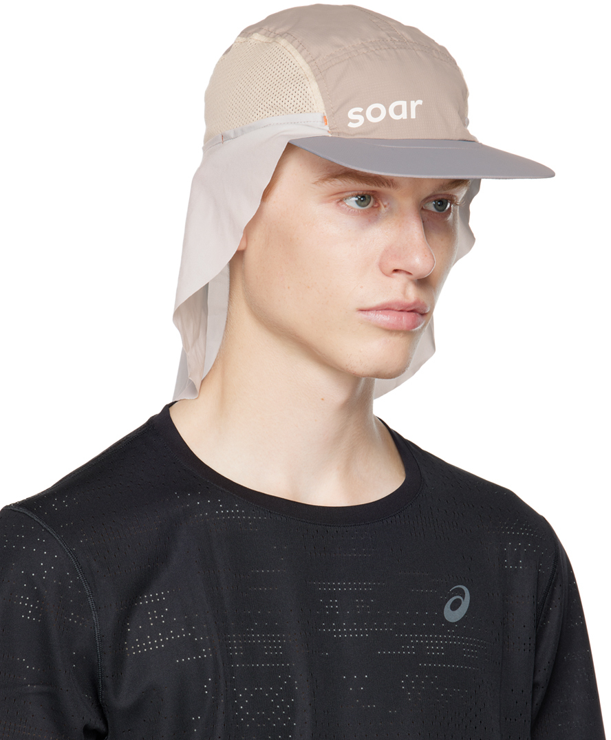 Soar Running Gray Sahara Cap Soar Running