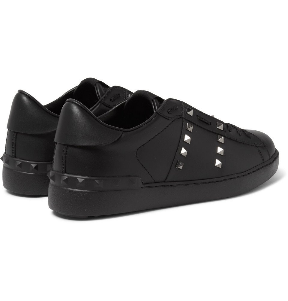 valentino rockstud black mens