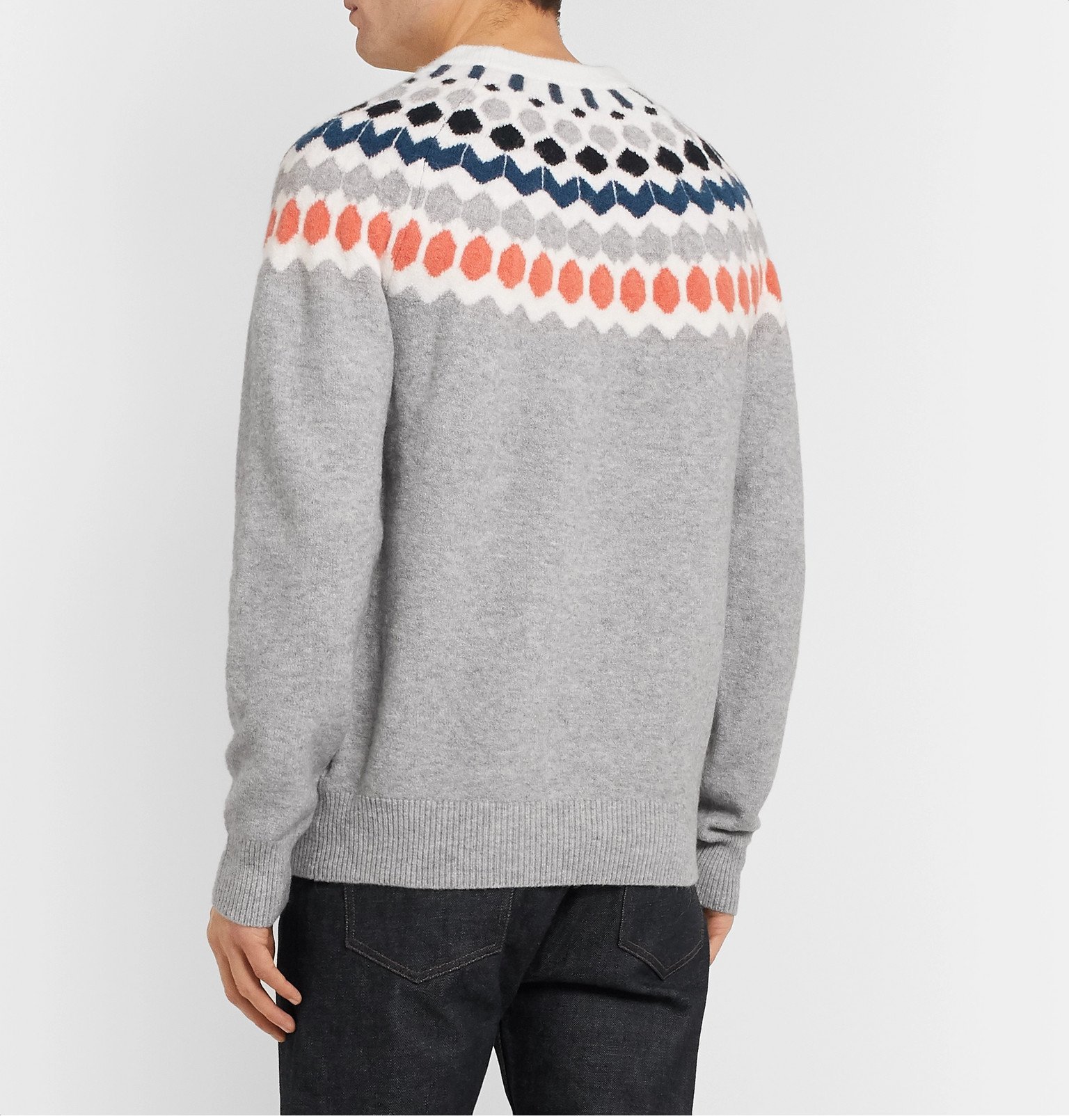 Club Monaco - Fair Isle Knitted Sweater 
