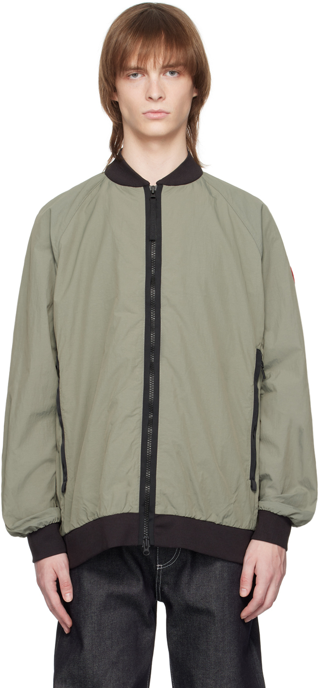 Canada Goose Green Faber Bomber Jacket Canada Goose