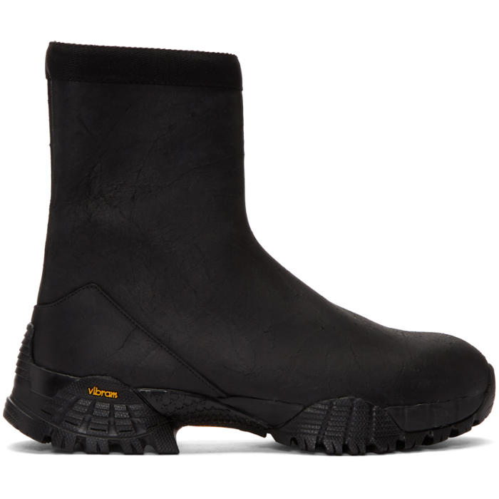Alyx Black Laceless Hiking Boots
