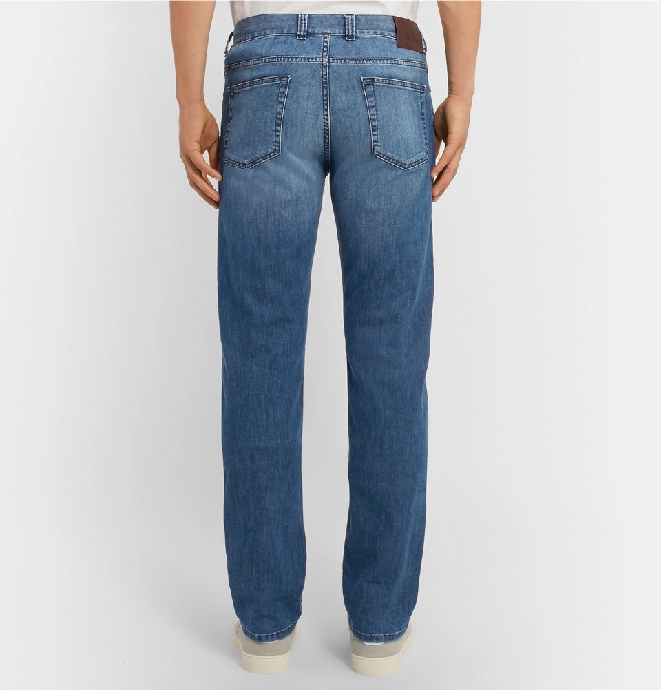 Canali - Stretch-Denim Jeans - Men - Blue Canali