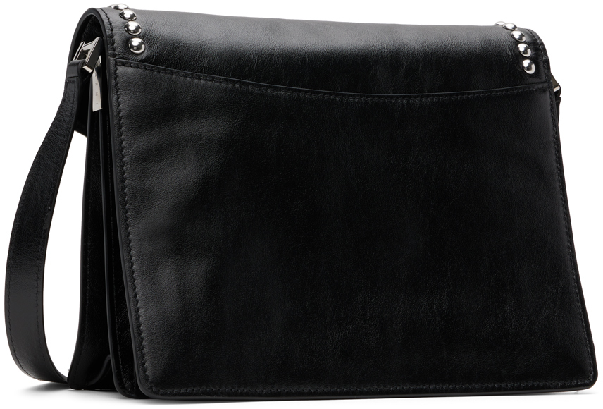 Marni Black Studded Messenger Bag Marni