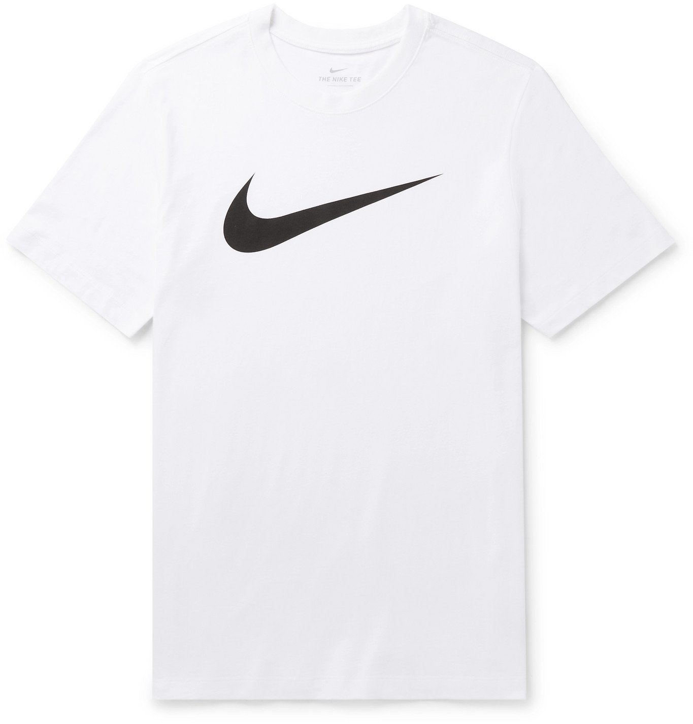 NIKE - Logo-Print Cotton-Jersey T-Shirt - White Nike