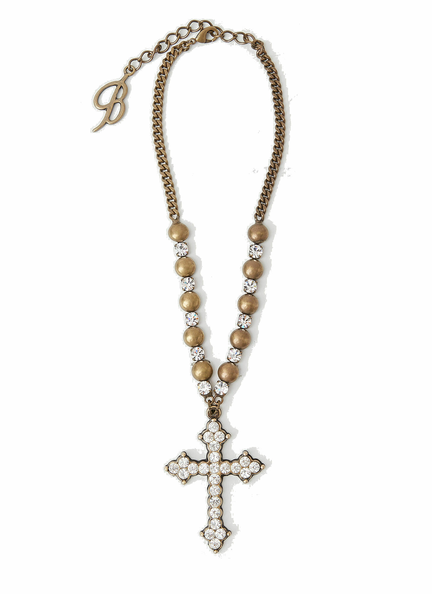 Photo: Blumarine - Cross Necklace in Gold