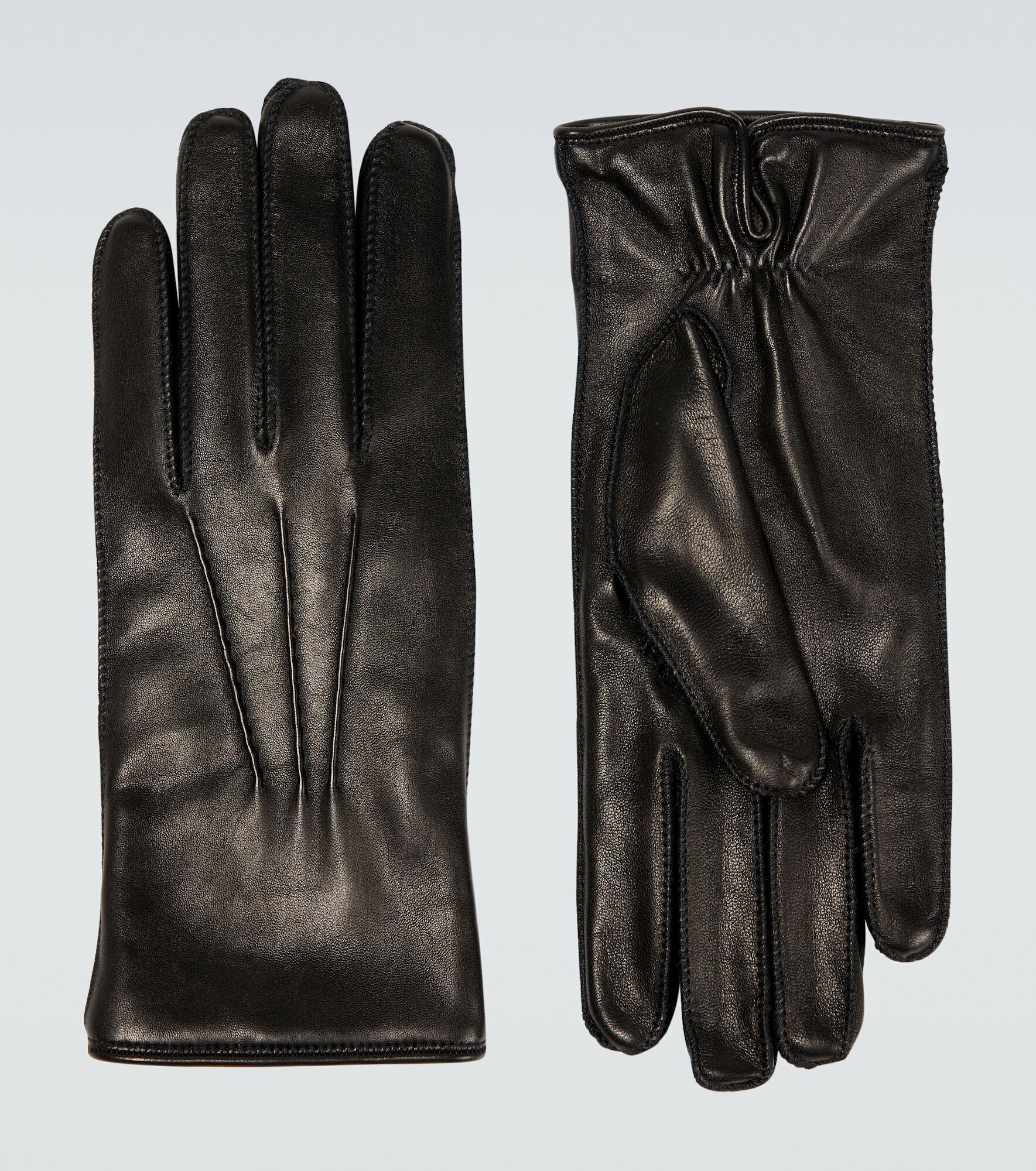 Loro Piana - Harris leather gloves Loro Piana