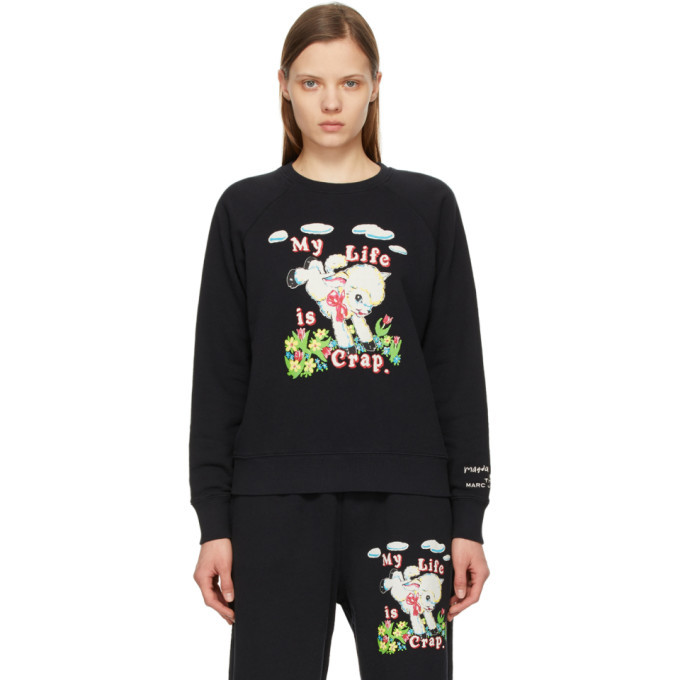 marc jacobs my life crap sweatshirt