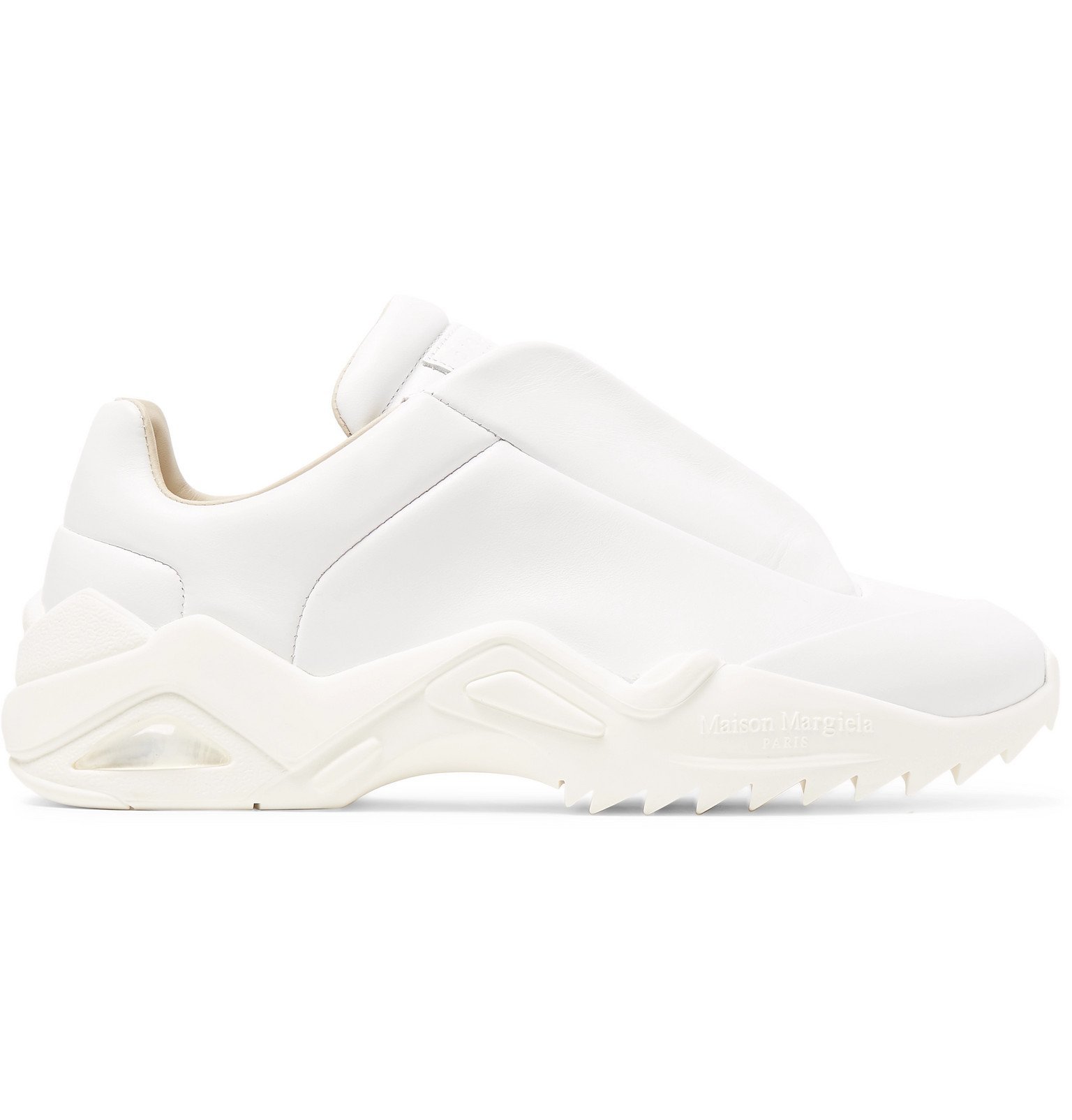 Maison Margiela - Future Leather Sneakers - White Maison Margiela