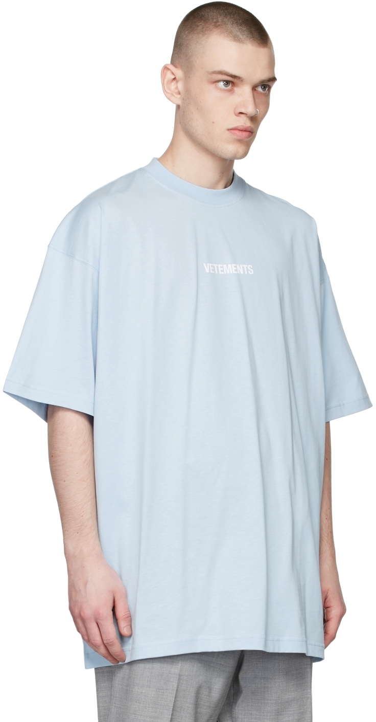 vetements t shirt tag