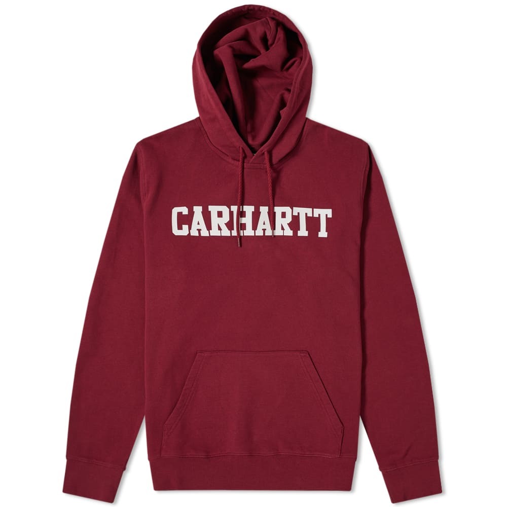 Carhartt Hooded College Sweat Burgundy Carhartt WIP