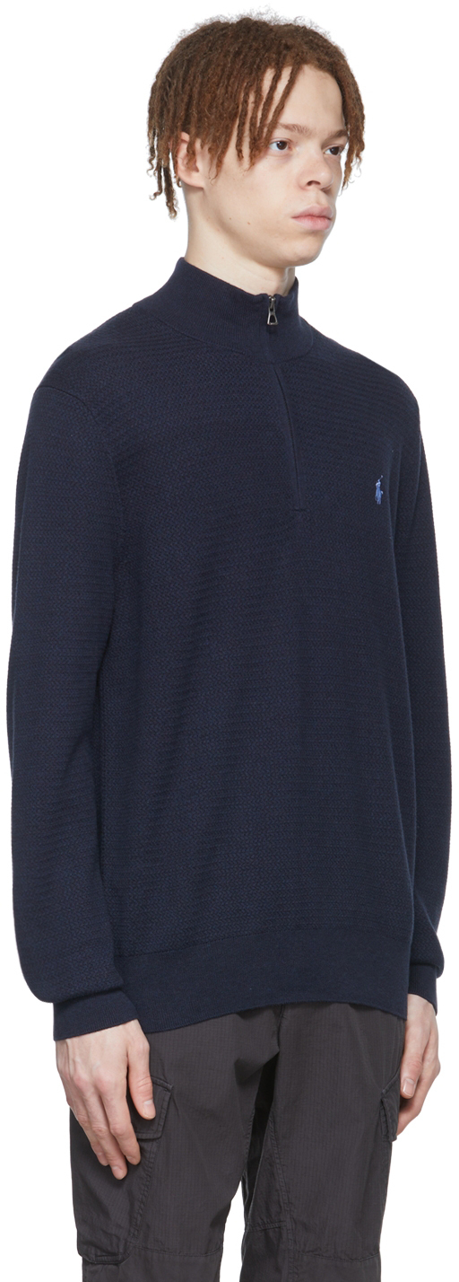 Polo Ralph Lauren Navy Cotton Sweater