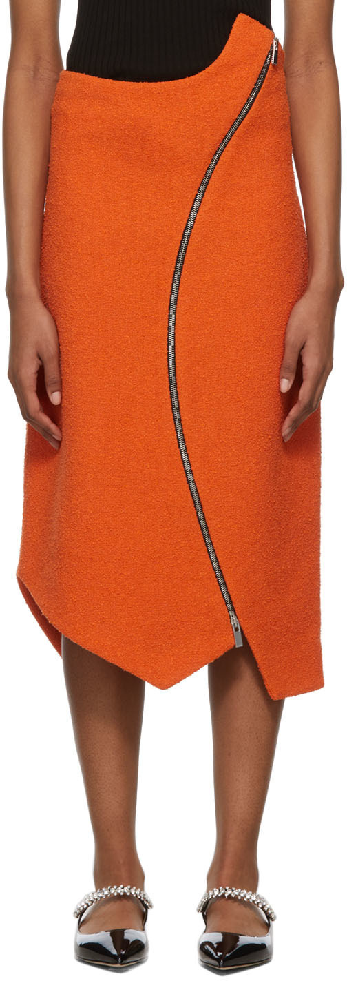 Photo: Nina Ricci Orange Look 1 Skirt