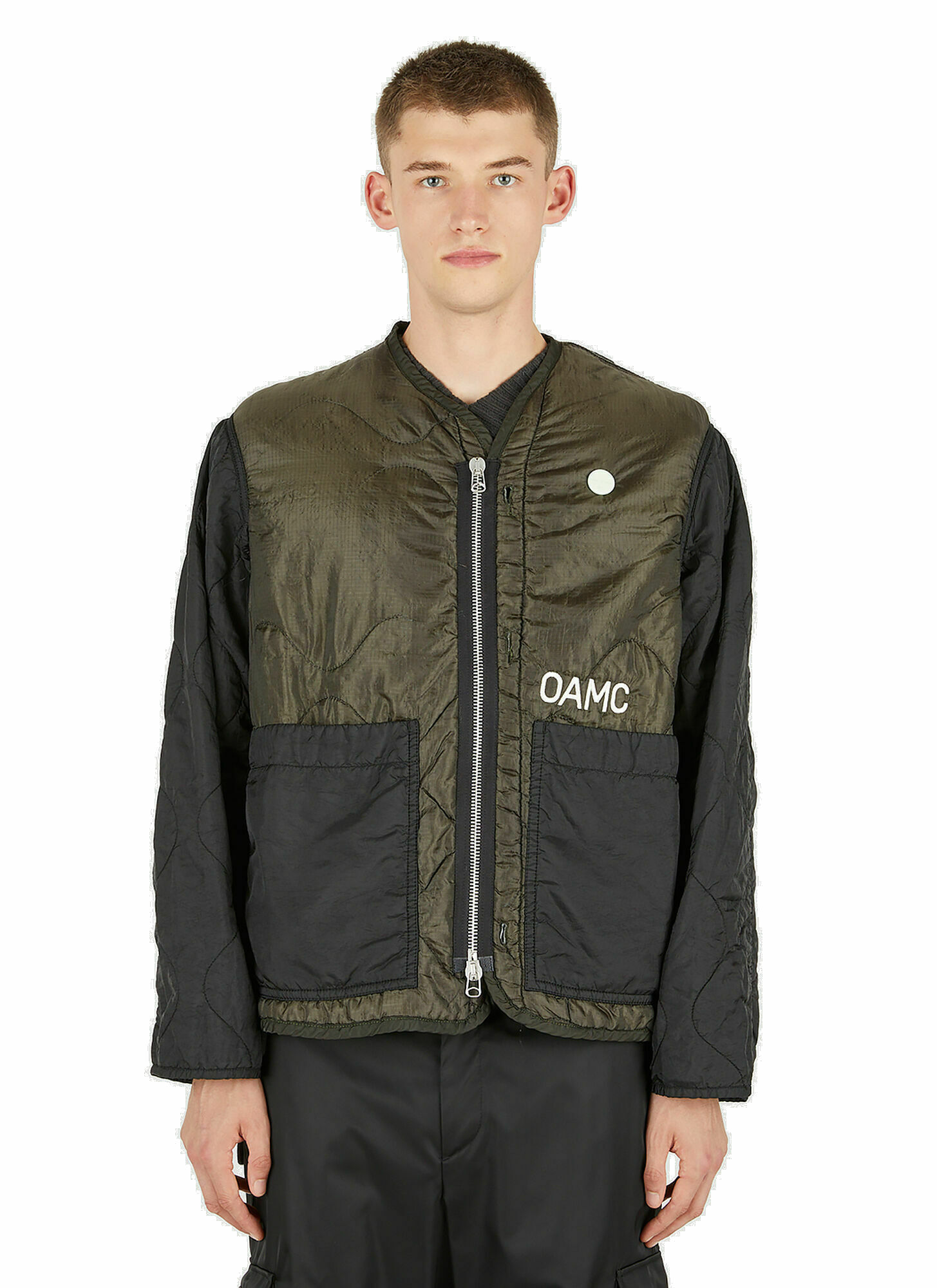 OAMC RE-WORK - Peacemaker Zip Jacket in Black OAMC RE-WORK