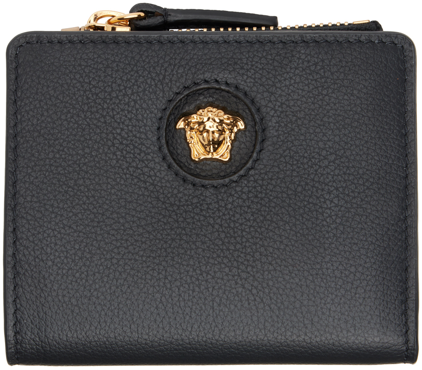 Versace Black 'La Medusa' Wallet Versace