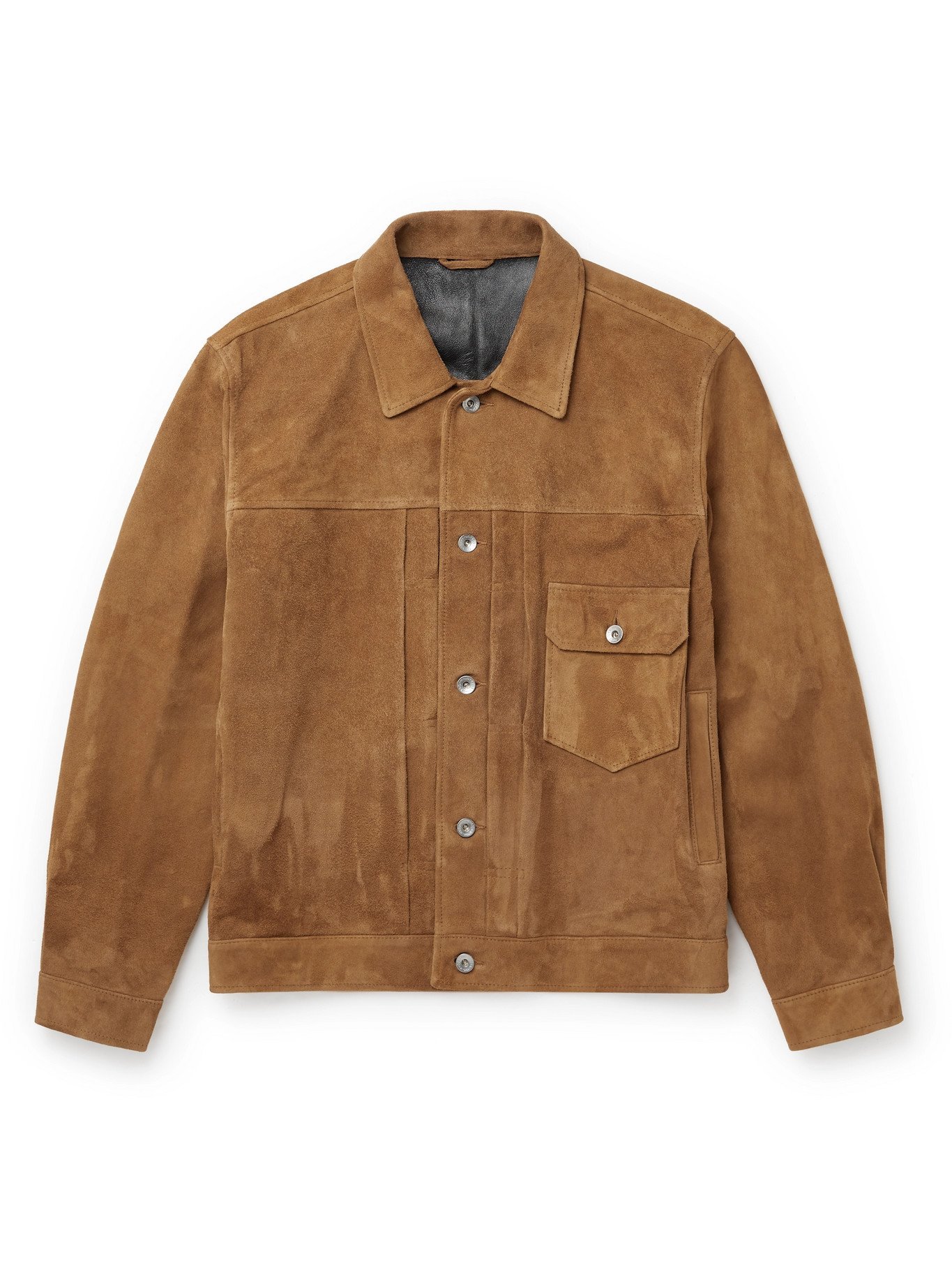 YMC - Suede Jacket - Brown YMC