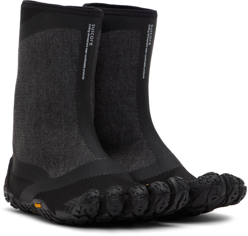 Suicoke Black NIN-HI FiveFingers Sneakers Suicoke