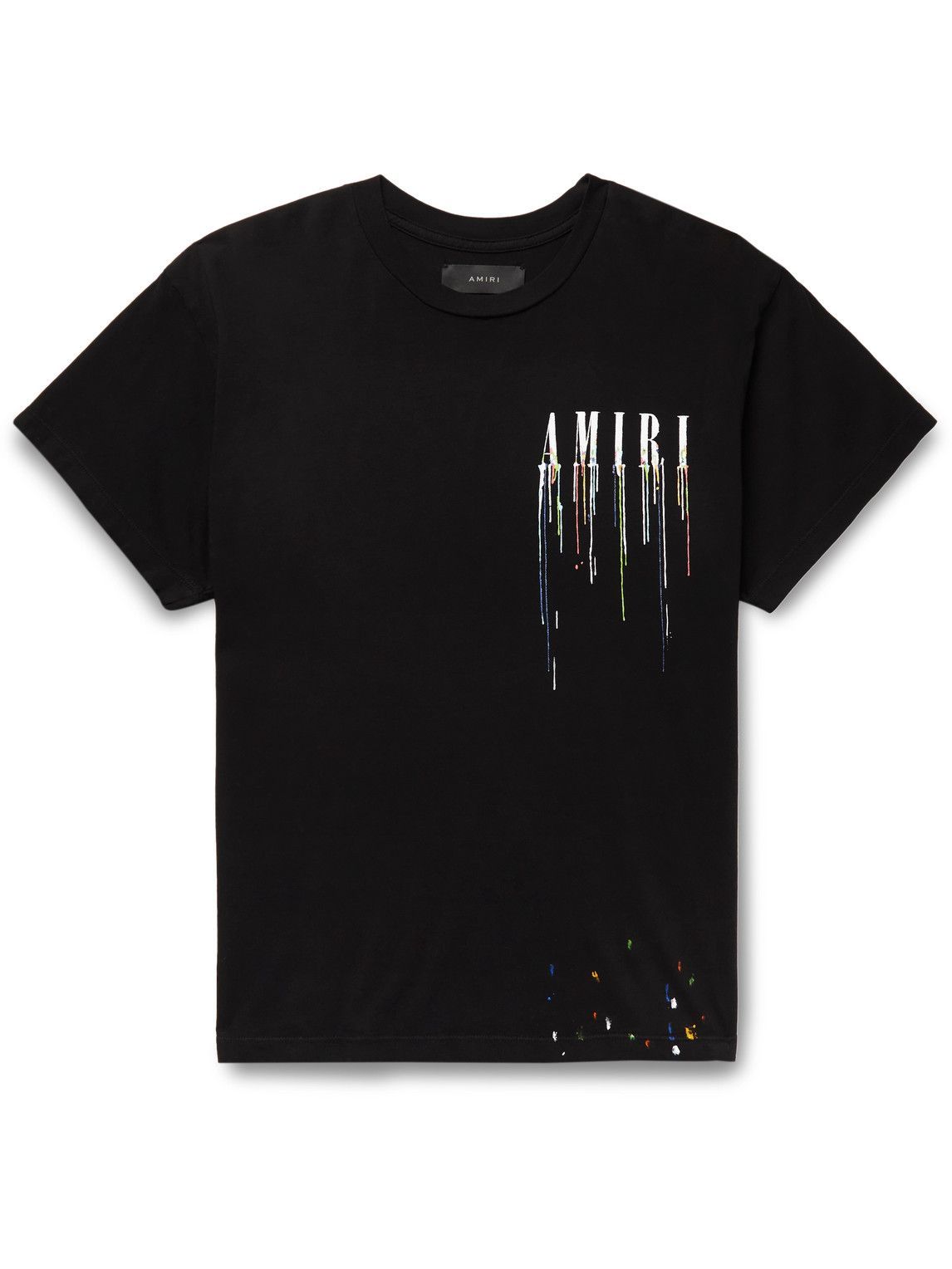 AMIRI - Logo-Print Cotton-Jersey T-Shirt - Black Amiri