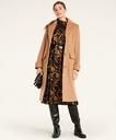 Brooks Brothers Women's Belted Rope Print Dress | Navy