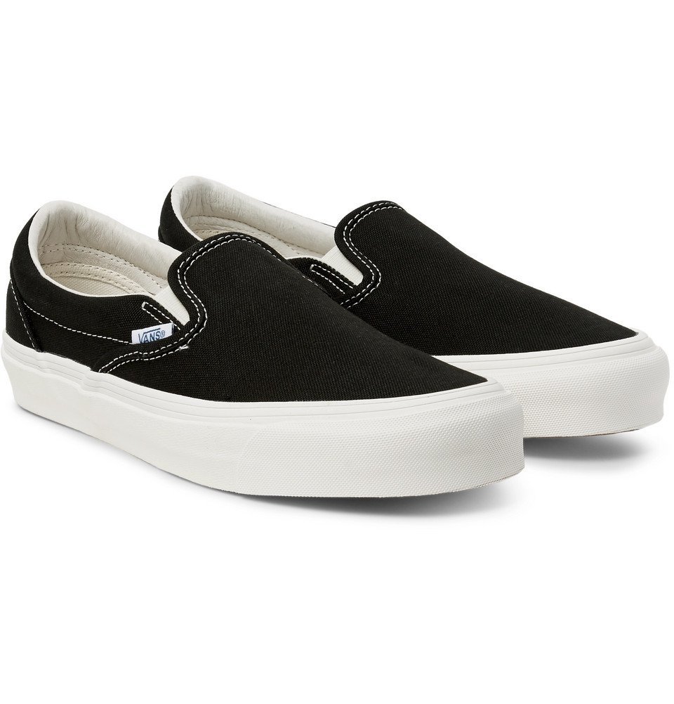 vans og slip on black