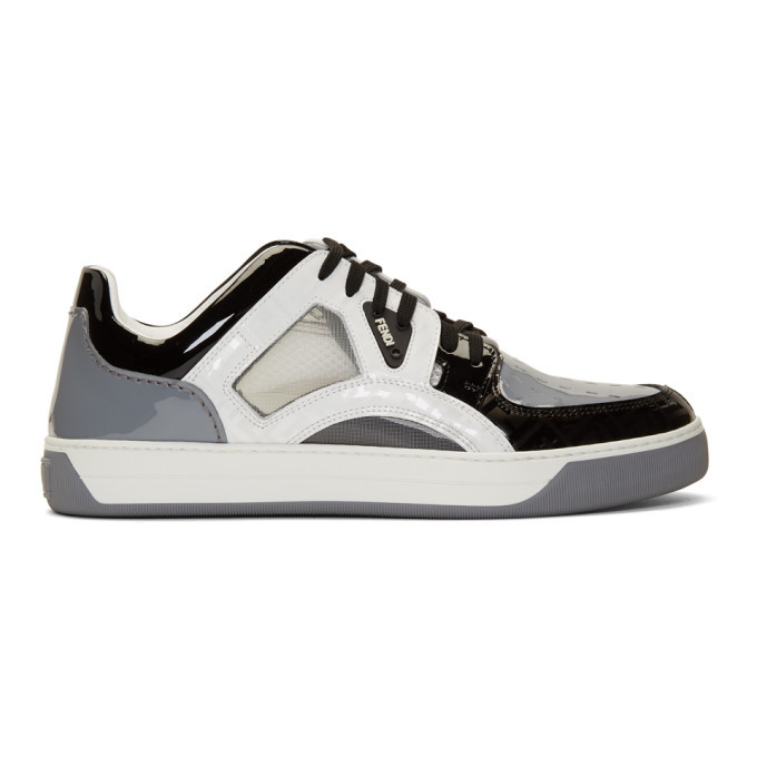fendi grey sneakers