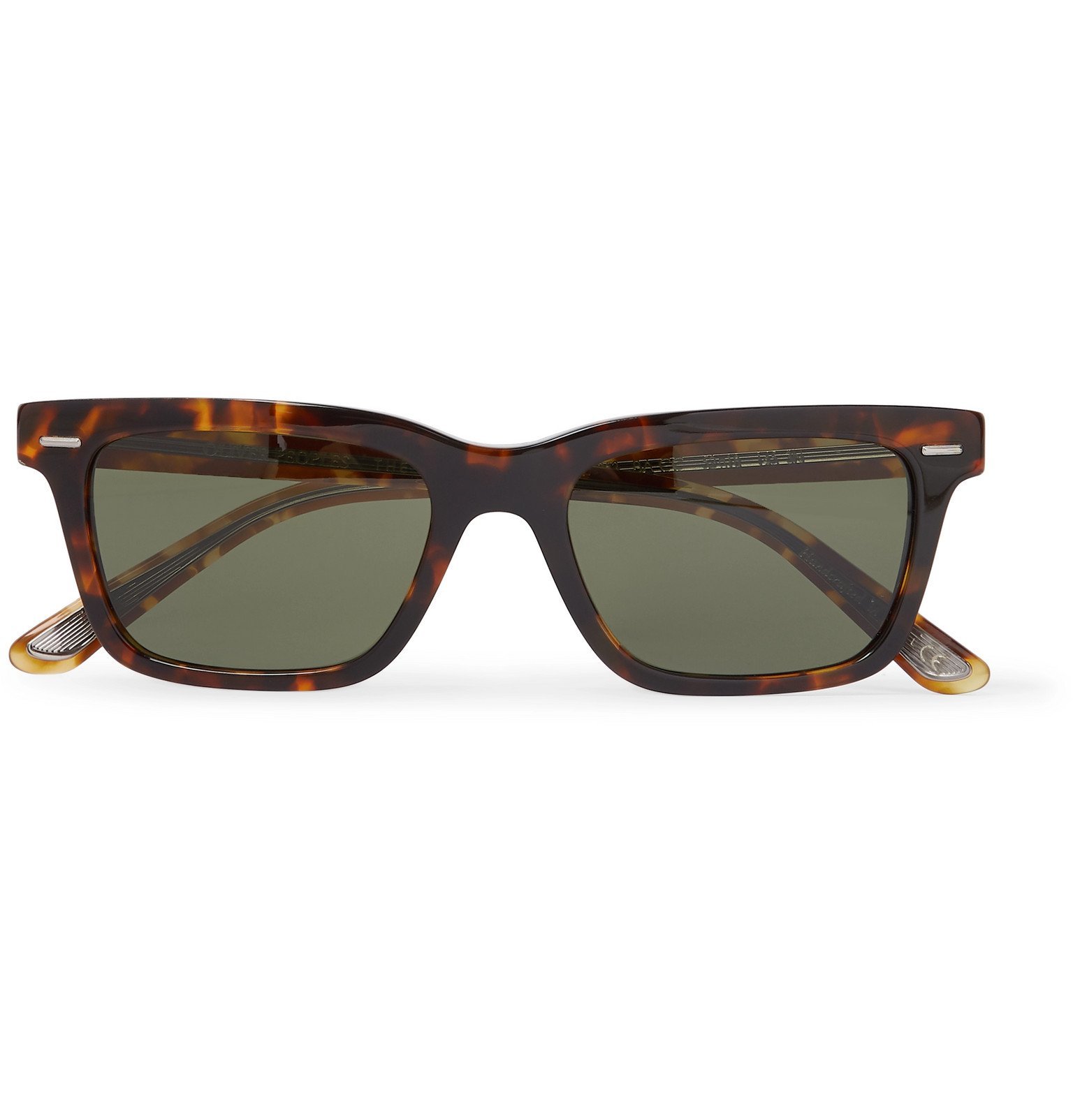 The Row - Oliver Peoples BA CC Square-Frame Acetate Polarised Sunglasses -  Tortoiseshell The Row