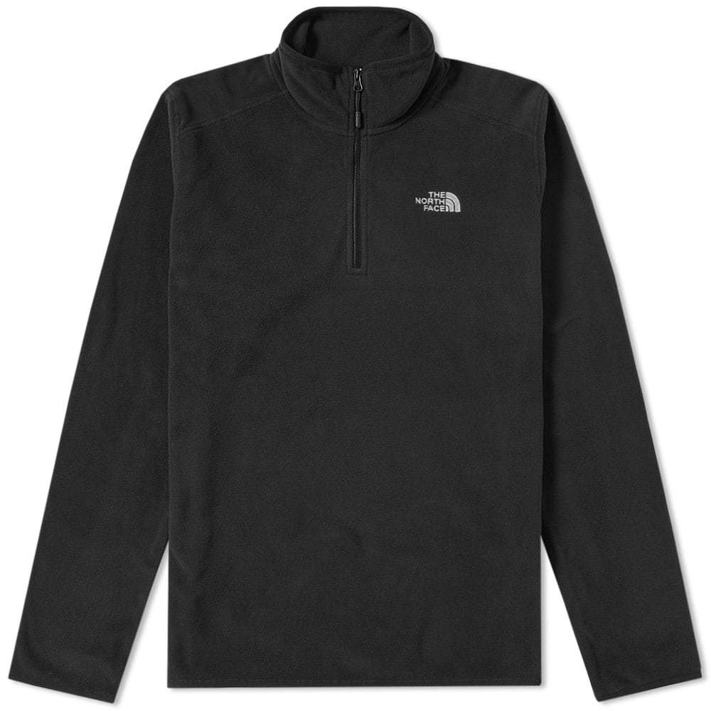 north face 100 glacier quarter zip fleece