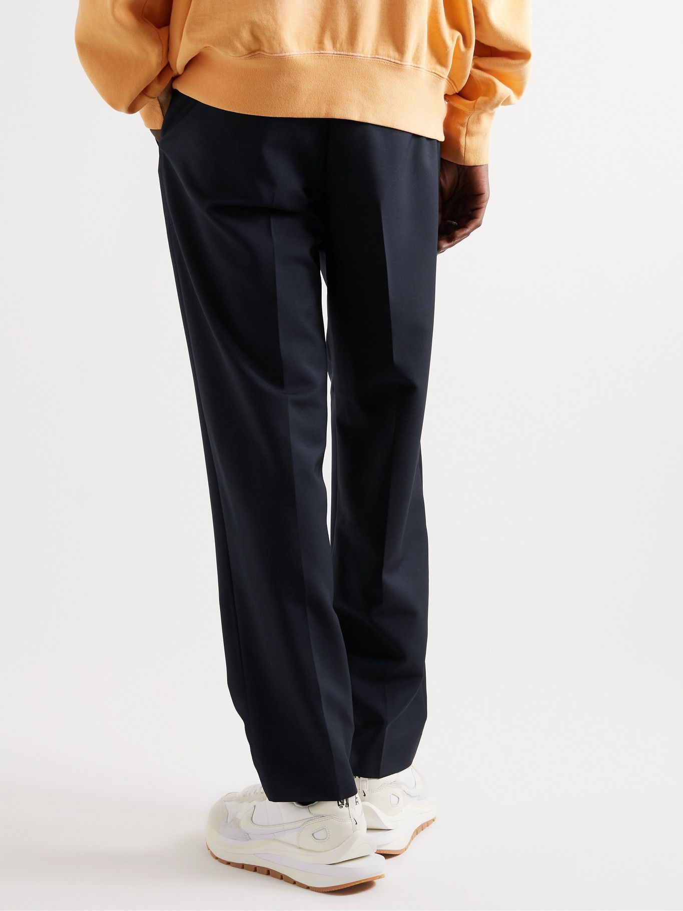 Acne Studios - Wool and Mohair-Blend Trousers - Blue Acne Studios
