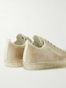 Rick Owens - Leather-Trimmed Rubber Sneakers - Neutrals