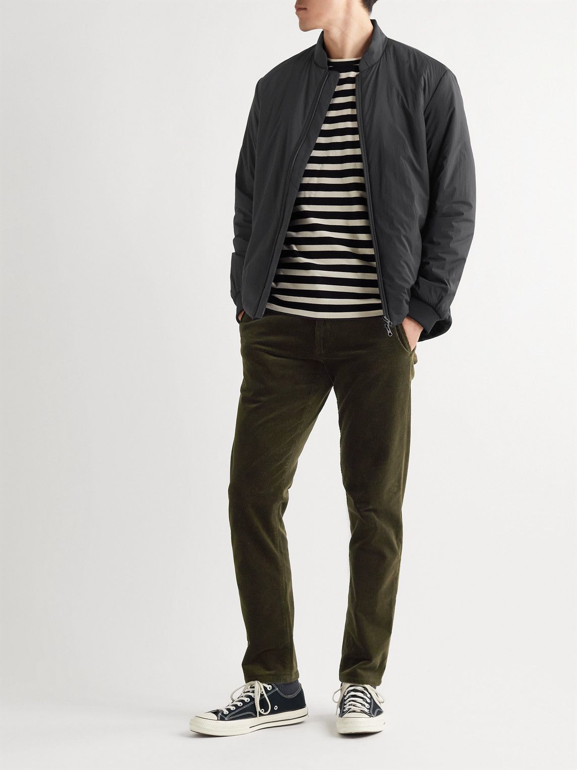 NN07 Pennant Padded Shell Jacket Black NN07