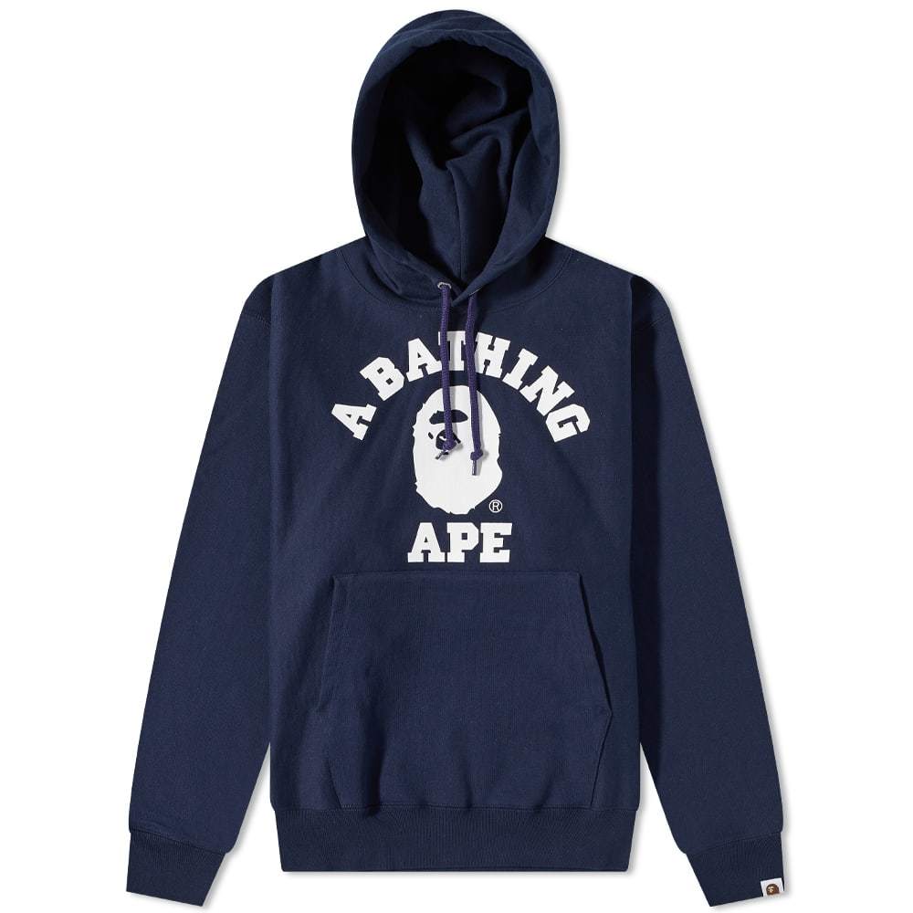 Photo: A Bathing Ape Classic College Relaxed Fit Pullover Hoody