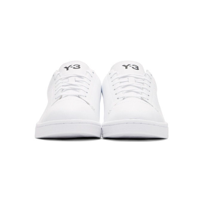 Y-3 White Yohji Court Sneakers Y-3