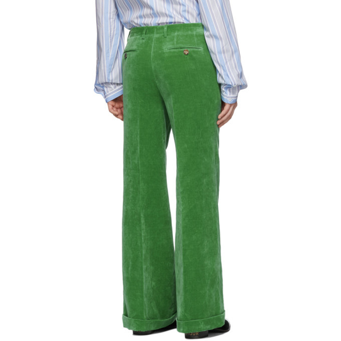 green velvet pants mens