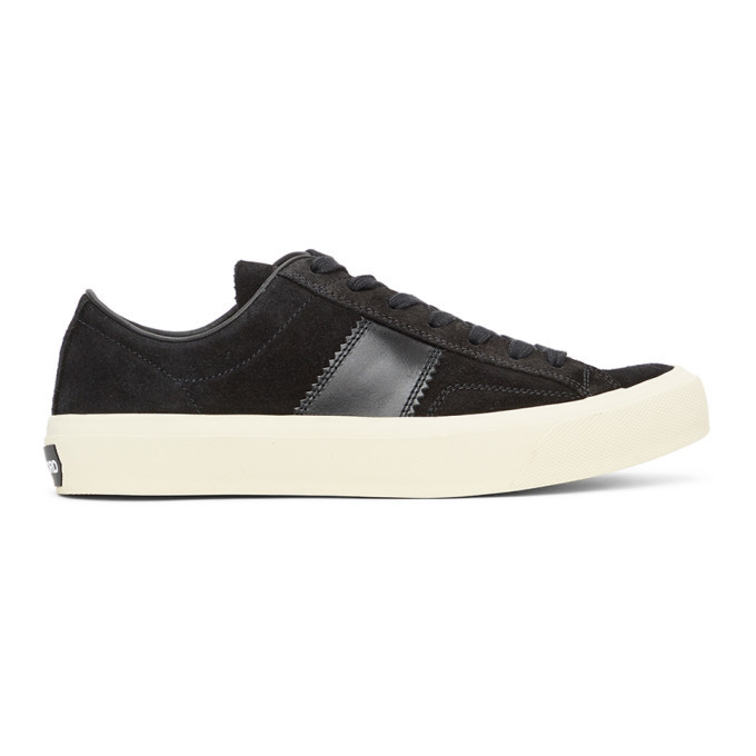 Tom Ford Black Cambridge Low-Top Sneakers TOM FORD