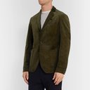 Oliver Spencer - Green Unstructured Cotton-Blend Corduroy Blazer - Green