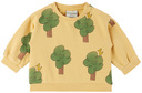 The Campamento Baby Yellow Trees & Birds Sweatshirt