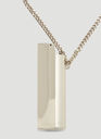 Lighter Case Necklace in Silver