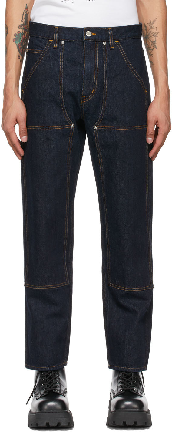 Helmut Lang Indigo Utility Jeans Helmut Lang