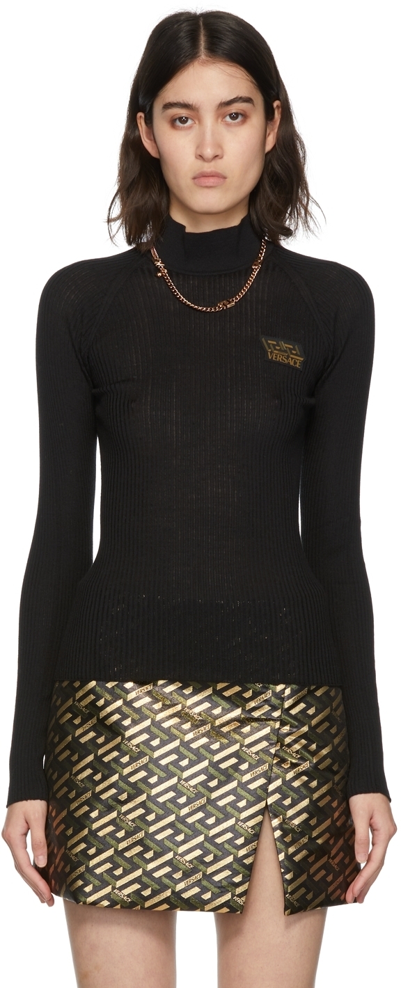 La Greca Accent Turtleneck Versace