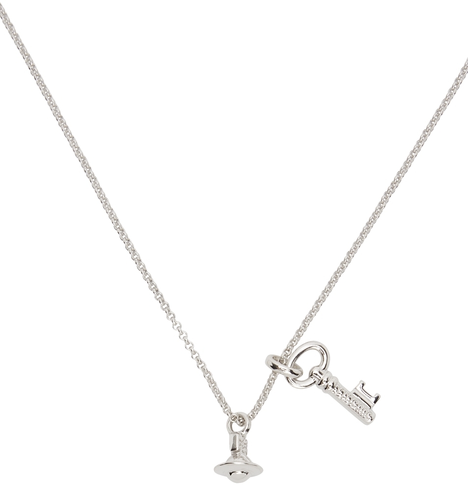 vivienne westwood sterling silver necklace